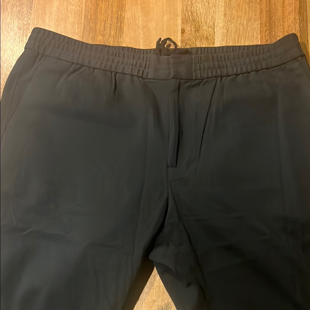Banana Republic Black Joggers with Elastic Waistband